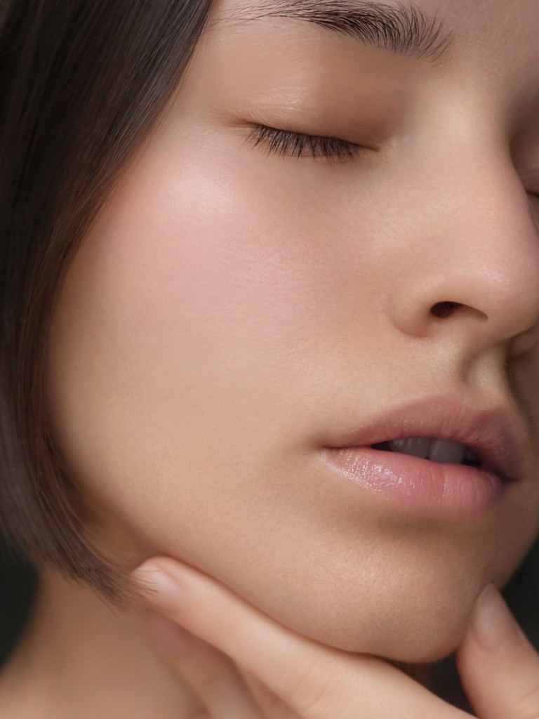 Портрет после ретуши: ровный тон кожи, аккуратная естественная обработка. Ольга Грачёва