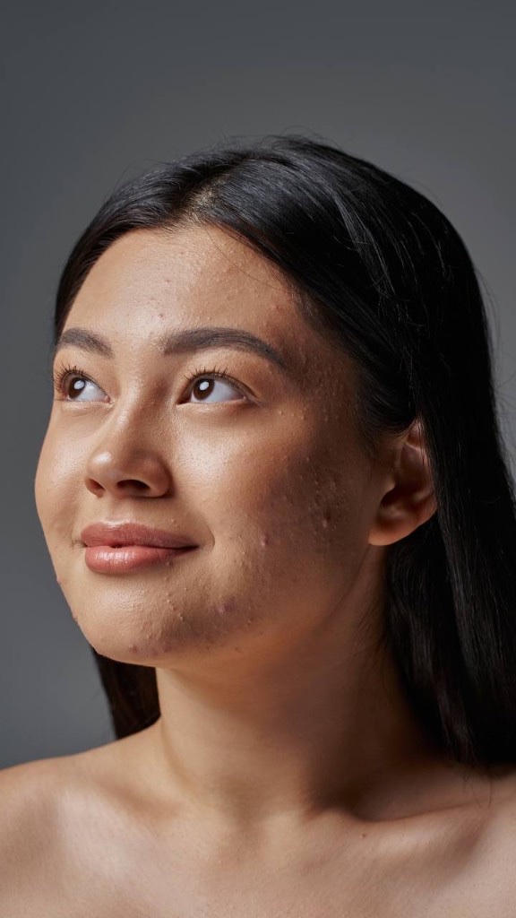 Портрет до ретуши: естественная кожа, студийный свет. Ольга Грачёва