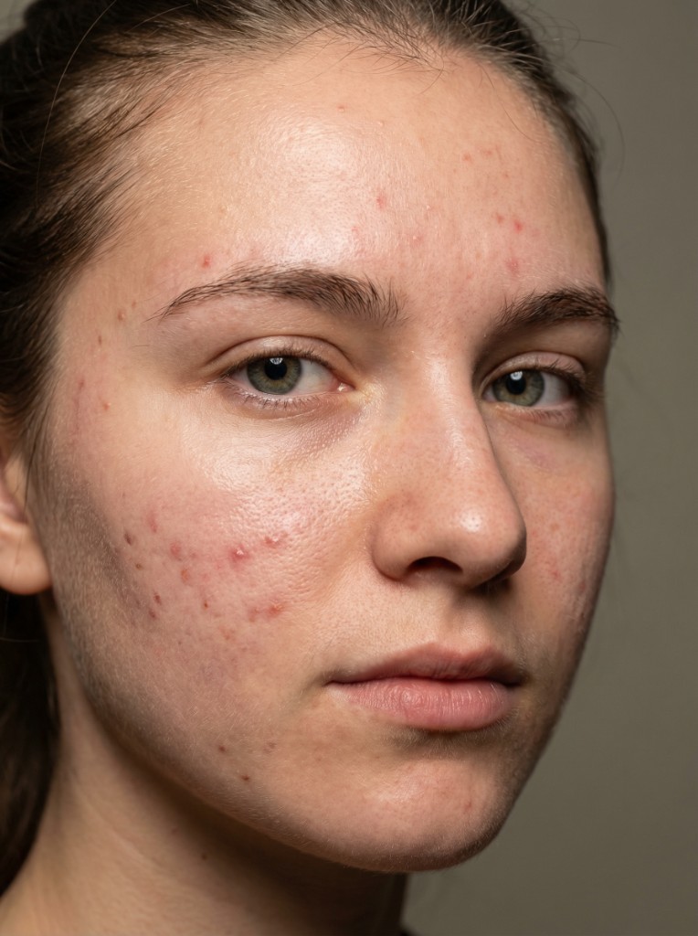 До: исходный портрет без ретуши